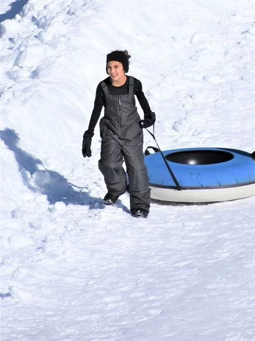 Vendette Peak, nearby activity: Winter tubing on a groomed snow lane, luxury vacation rental in Silverthorne, Colorado